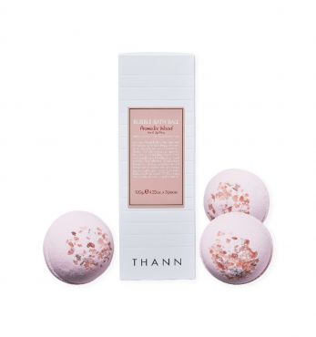 AROMATIC WOOD BUBBLE BATH BALL (SET OF 3)